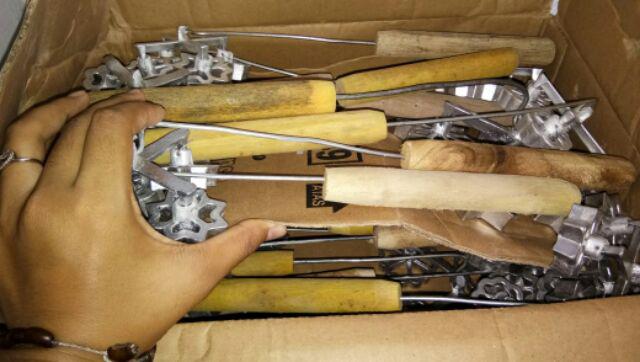 Paket Campur Cetakan Kue Kembang Goyang Gandeng 4cm