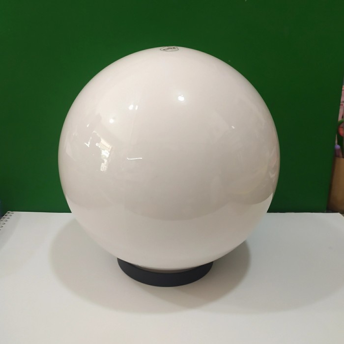 lampu taman bulat 10" meval