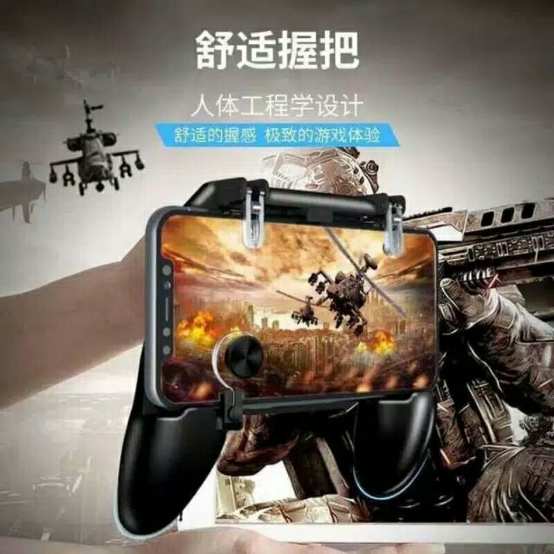 Gamepad W11+ Plus Analog joystick Trigger Gaming L1R1 L1 R1 PUBG MOBA Button Universal Holder