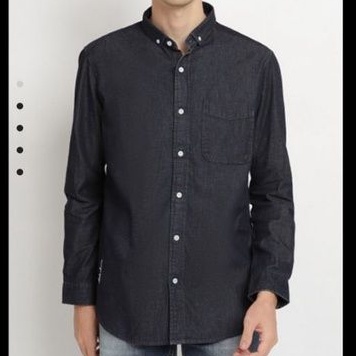 Kemeja Hitam Lois KLL134