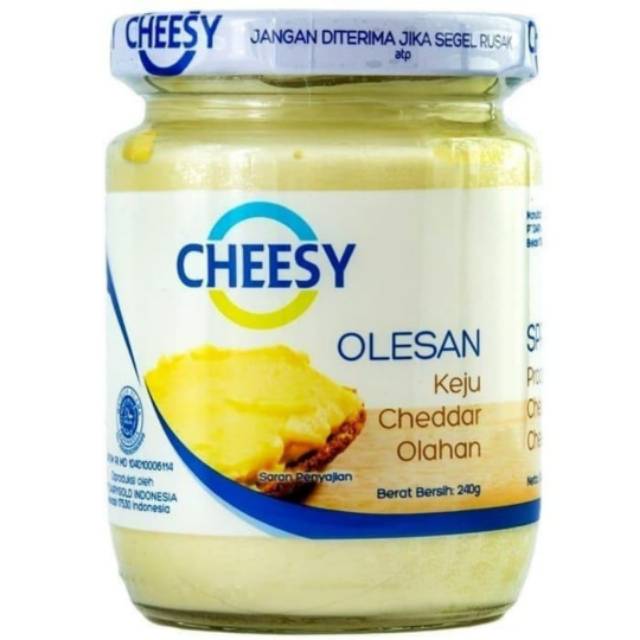 

Cheesy Spread Cheddar Cheese 240gr / Keju Oles Cheesy