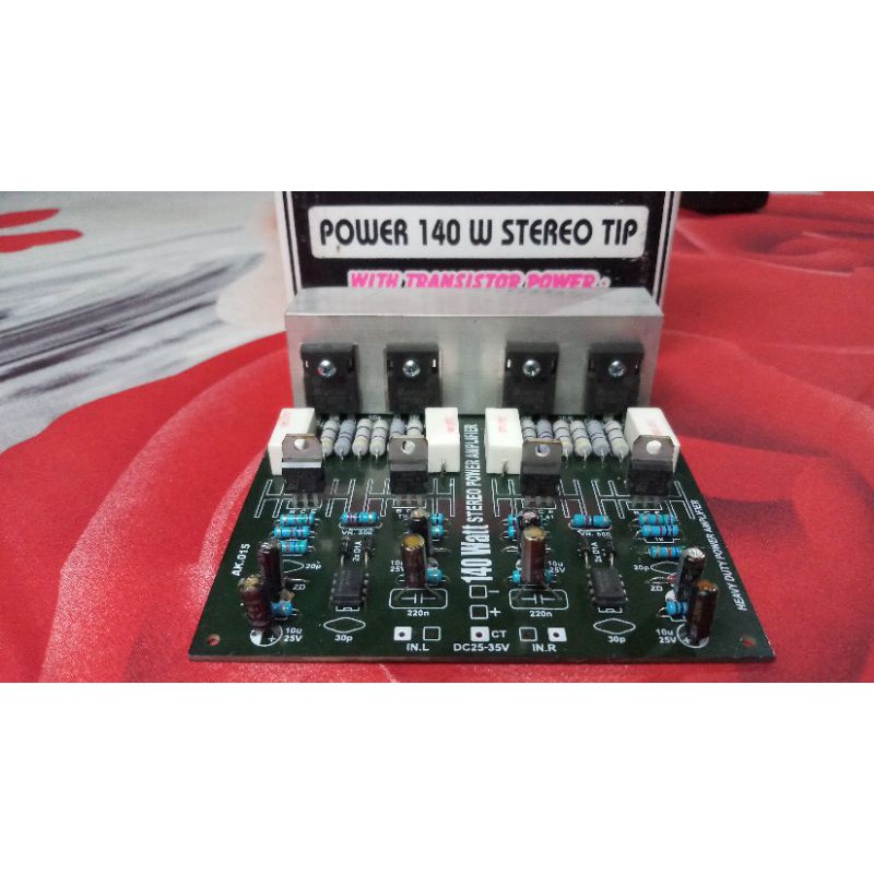 Power 140watt tip Setereo Avanza