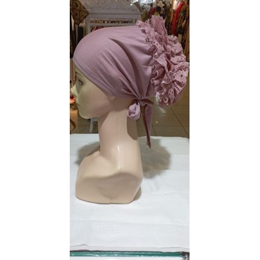 ciput turki cepol ( konde ) / ciput bahan kaos