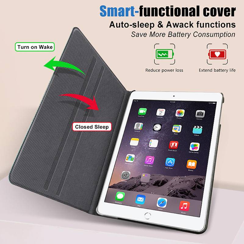 Danycase Case Bahan Kulit PU Untuk iPad Air 3 2 1 Mini 5 4 Funda iPad Pro 11 9.7 6th 5th 10.2 7th Mini 1 2 3