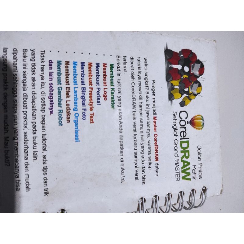 

buku coreldraw setingkat grandmaster