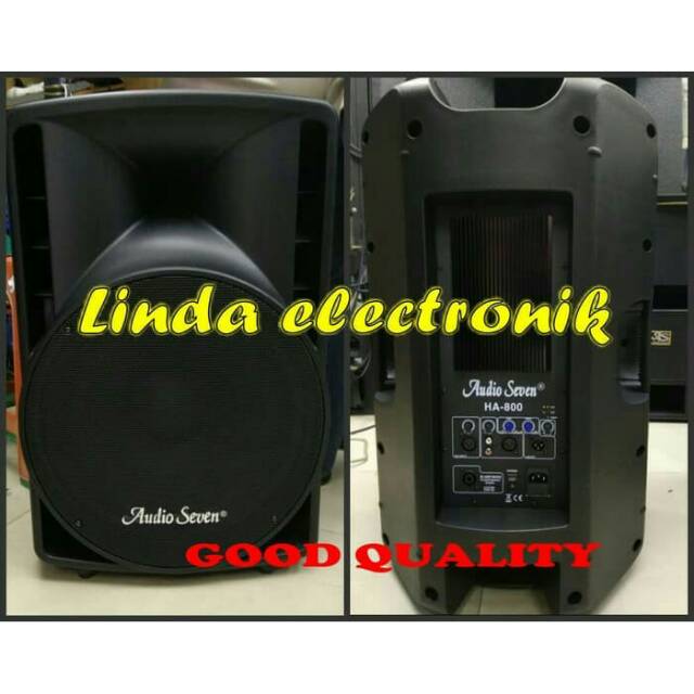 Speaker Audio seven 15 Ha800 max 800 watt original 1psg 2buah ha 800