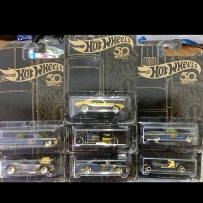HW Hot wheels / Hotwheels Gold and Black Edition set