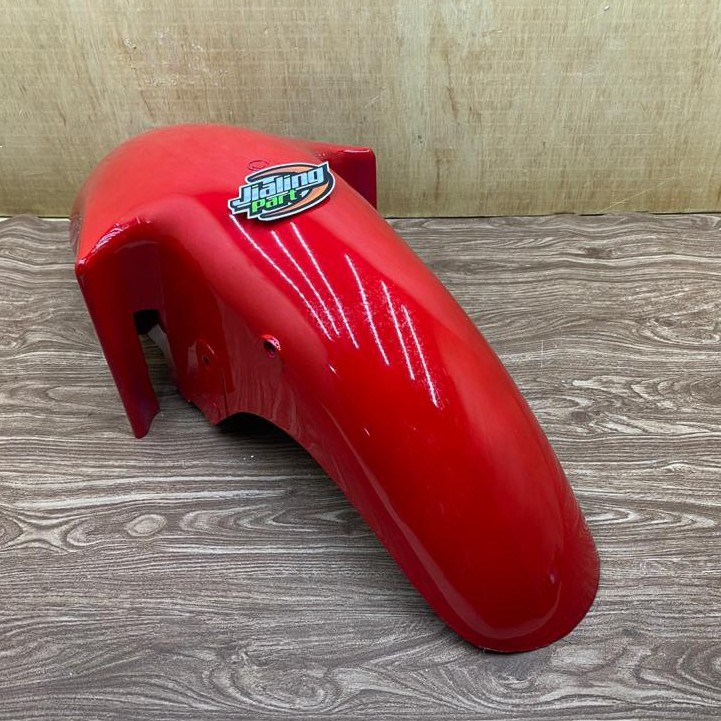 Spakbor depan Ninja R slebor depan variasi CB GL merah