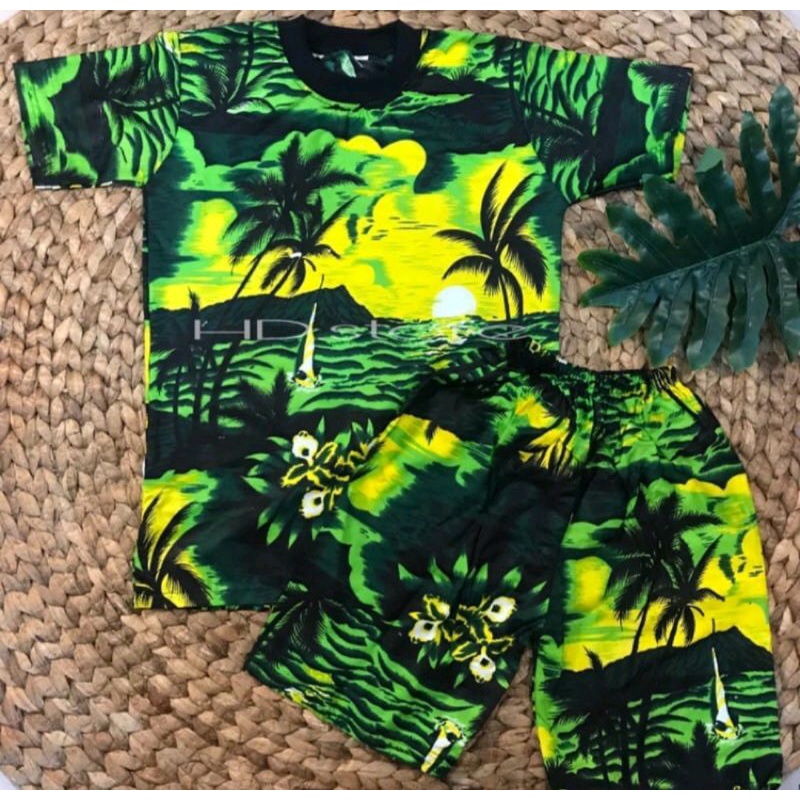 SETELAN HAWAI ANAK BEST SELLER BAJU PANTAI BALI