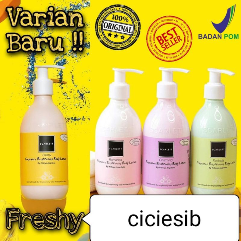 SCARLETT SCARLET WHITENING HAND BODY LOTION SERUM BODY SCARLETT SCARLET WHITENING HAND BODY LOTION SERUM BODY