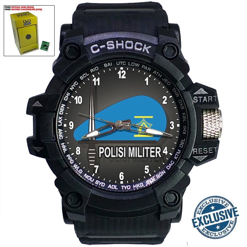 {Istimewa} Jam Tangan POLISI MILITER Outdoor