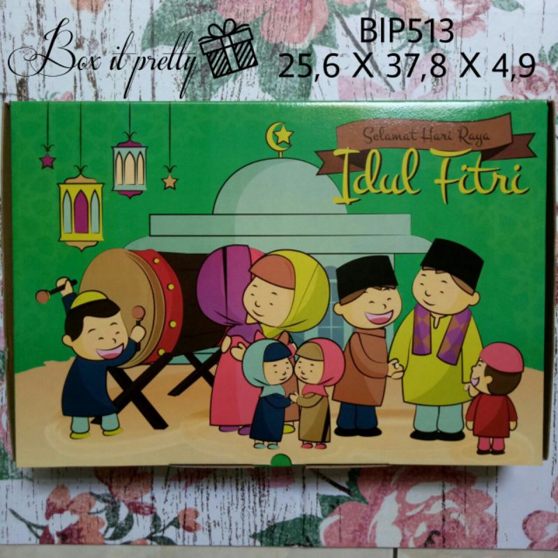 

Box Idulfitri Untuk 6 Kotak Kue Kering