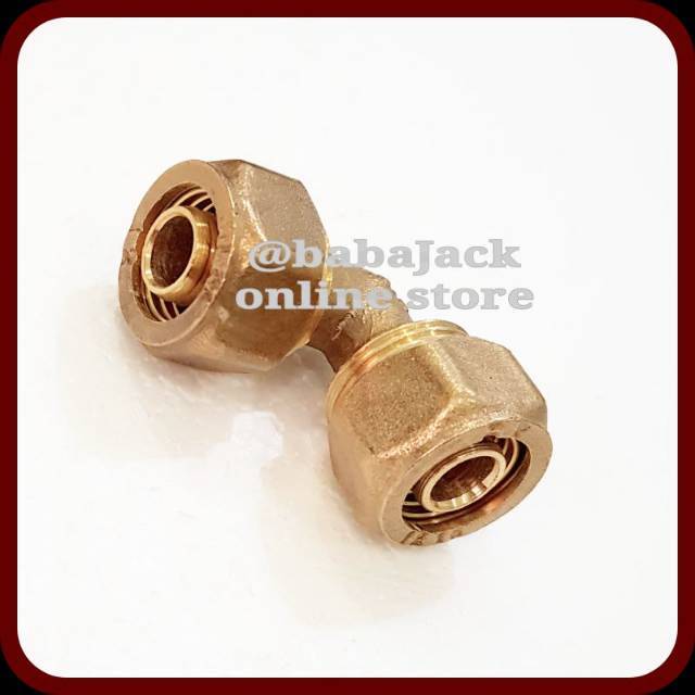 Nepel sambungan pipa air kuningan elbow