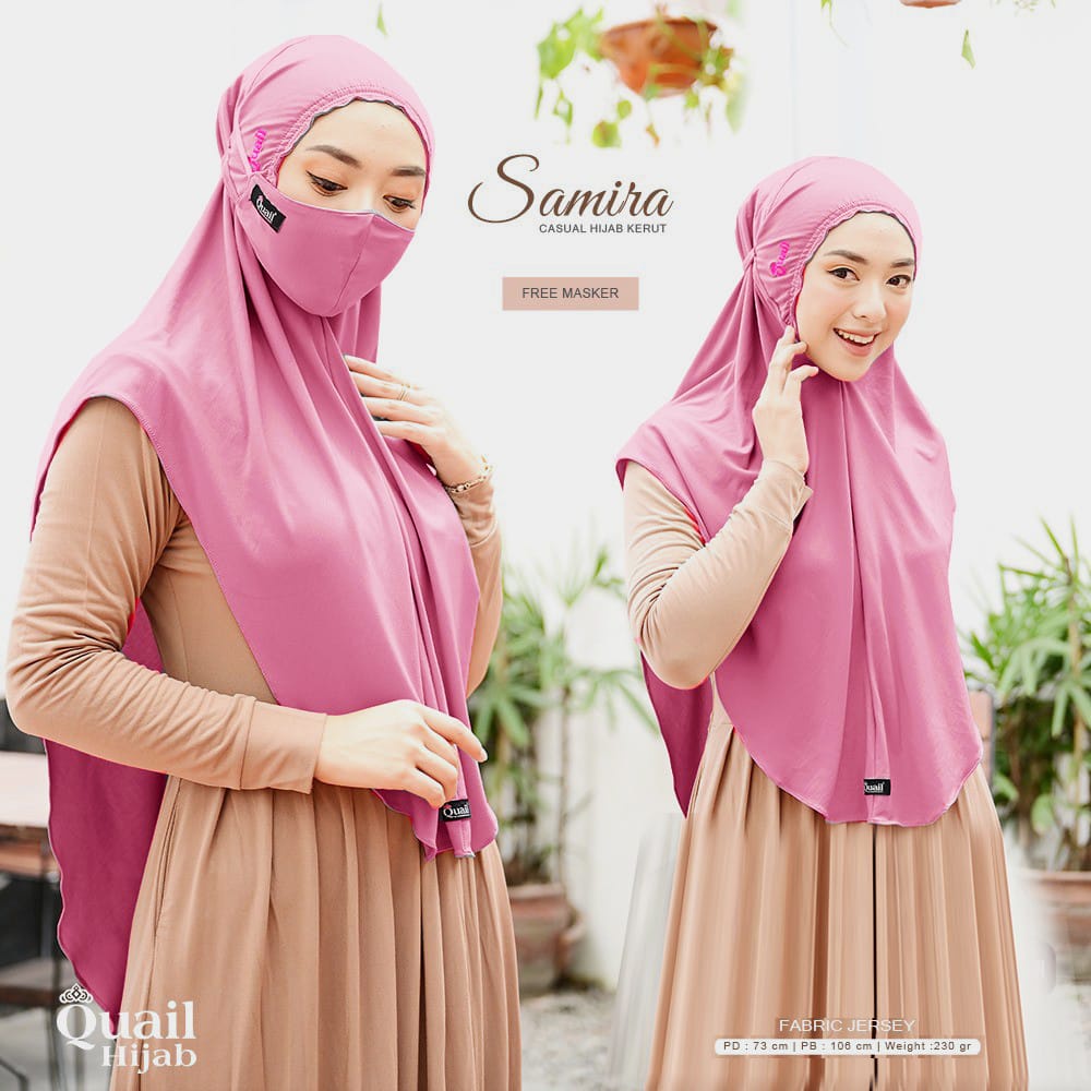 Samira~Daily hijab||Quail Hijab