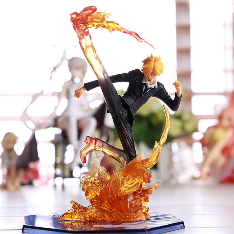 Pajangan Action Figure One Piece Luffy, Zoro, Sanji, Ace | Anime Onepiece