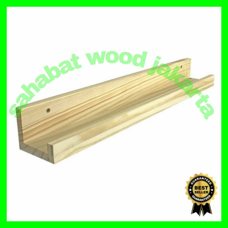 Ambalan dingding / Rak foto / Rak serbaguna / Rak minimalis / Rak model ikea / Rak kayu