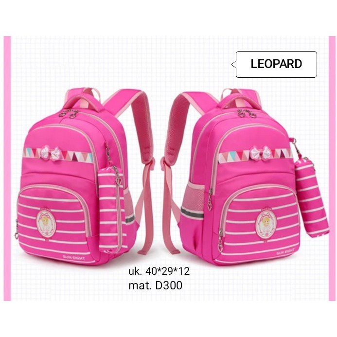 TAS RANSEL ANAK SEKOLAH Back Pack Double Pola Tribal Fashion Cewek