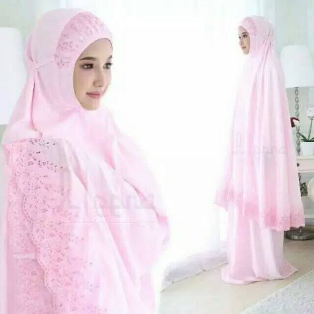 Telekung/mukena khadijah/pasteleena/aleena