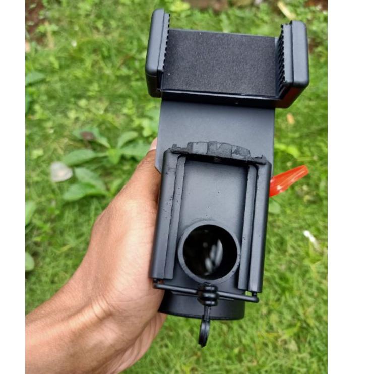 PGK.633476 ‑ Double Holder Monting Kamera Samping 2 Holder Monting Kamera HP Ke Teleskop
