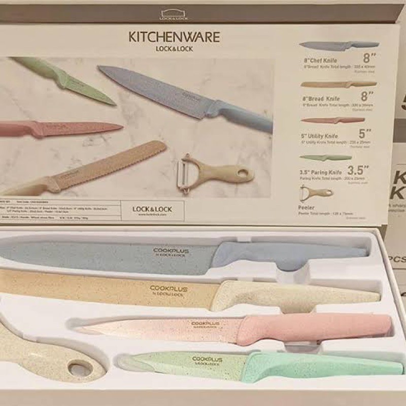 Pisau Set Lock & Lock