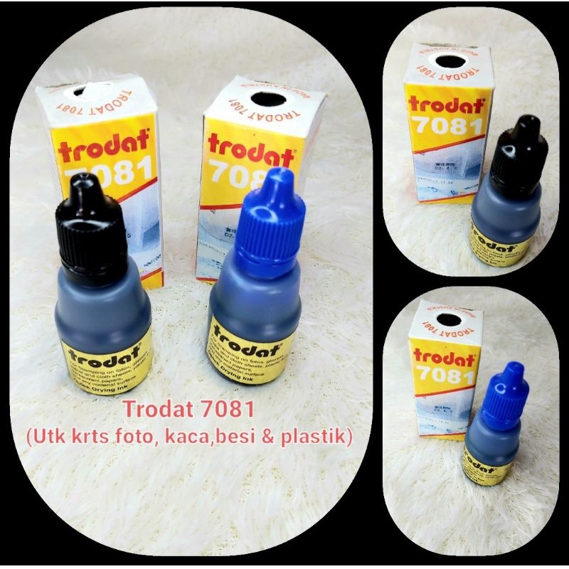 

Tinta Stempel TRODAT 7081 Untuk Semua Permukaan 25ml