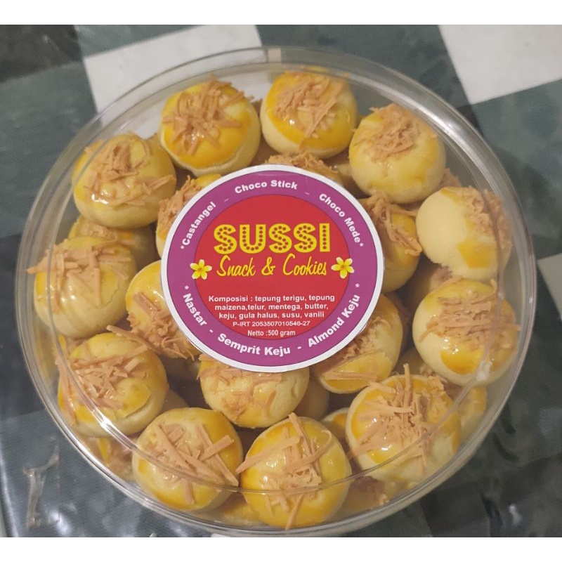 

Sussi Cookies Nastar Keju lembut