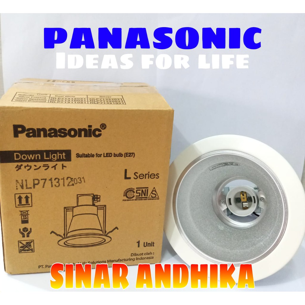 DOWNLIGHT L SERIES COOL WHITE FROSTED 4 INCH PANASONIC NLP 71312