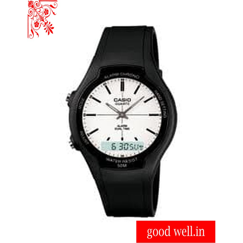 JAM TANGAN ABG CASIO AW-90H-7E/ORIGINAL GARANSI RESMI