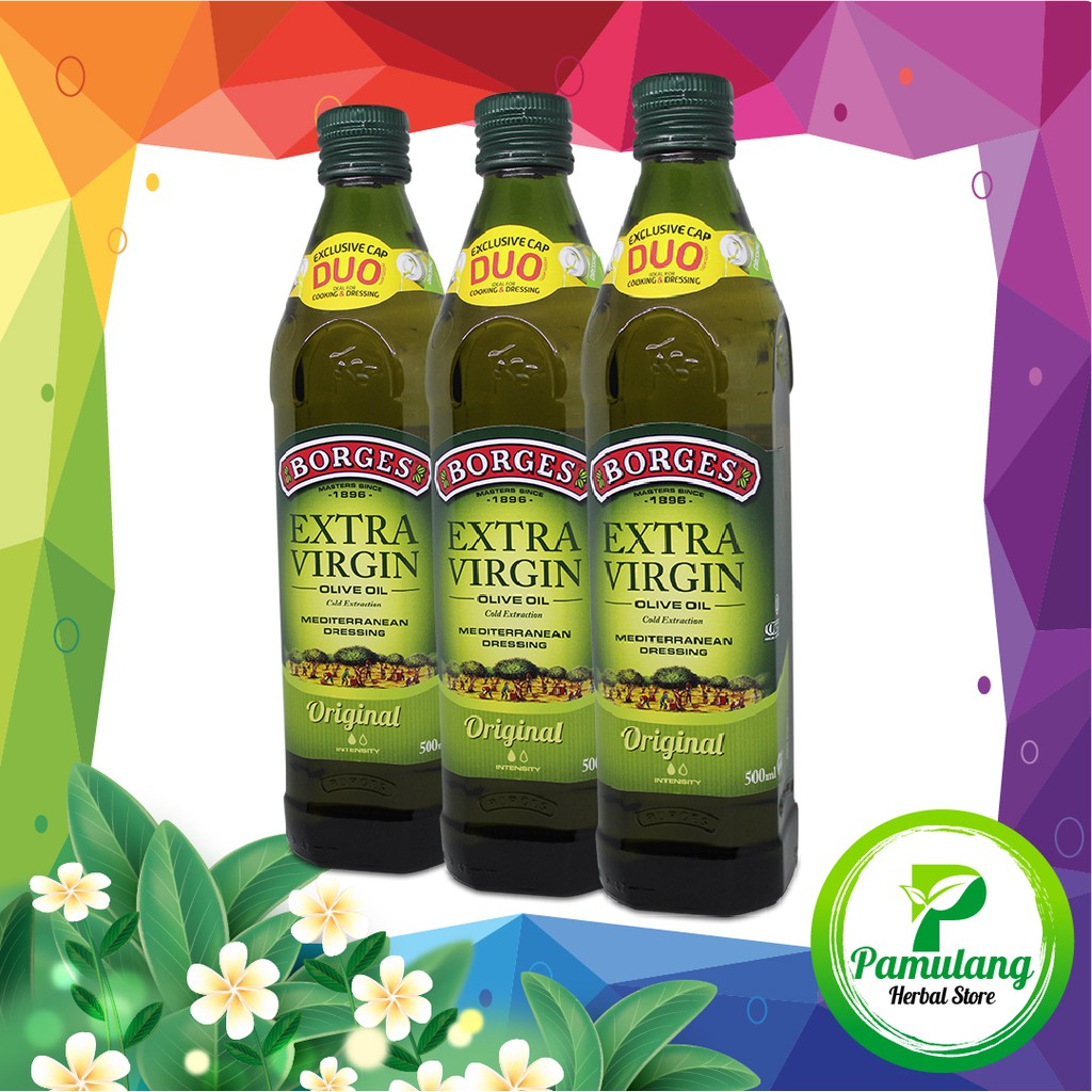 

Minyak Zaitun Extra Virgin Olive Oil BORGES 500 ml
