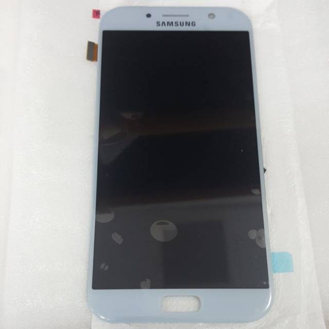 LCD Samsung A7 2017 (A720F) biru new. Original Samsung