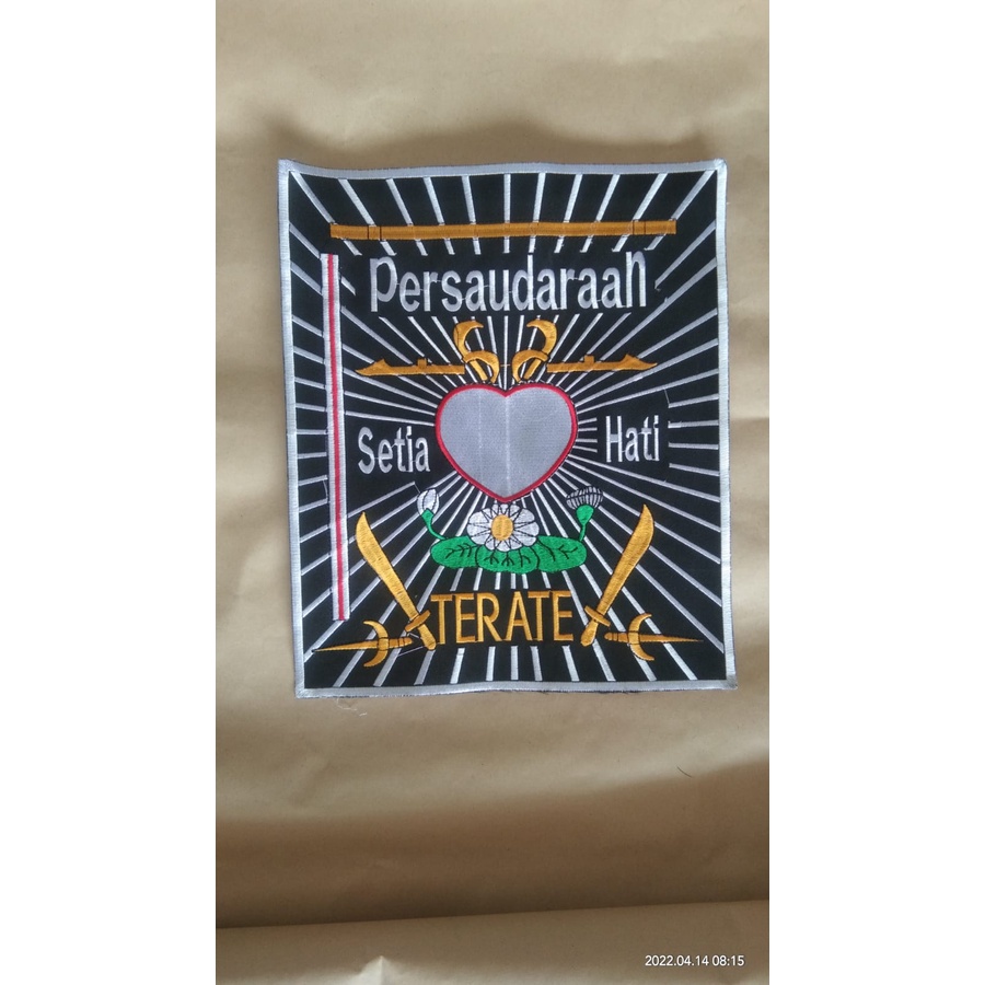 bet punggung PSHT bordir