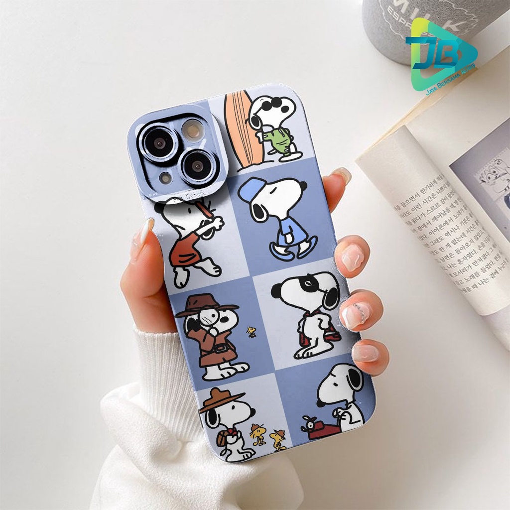 SOFTCASE PROCAMERA CUSTOM SNOOPY OPPO VIVO SAMSUNG REALME XIAOMI IPHONE INFINIX FOR ALL TYPE JB5727