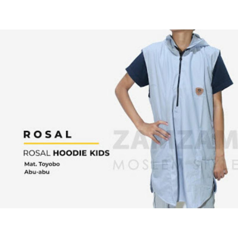 Rompi Sholat Anak dan REMAJA Rosal Hoodie kids