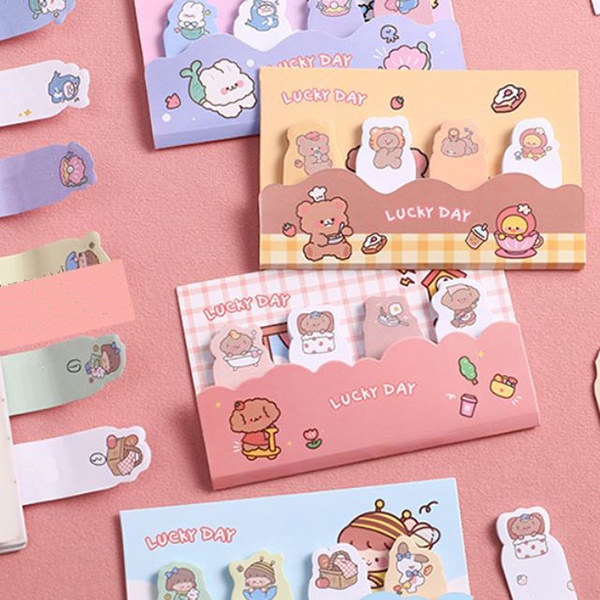 sticky notes kartun lucky cartoon memo sno069(4b3)