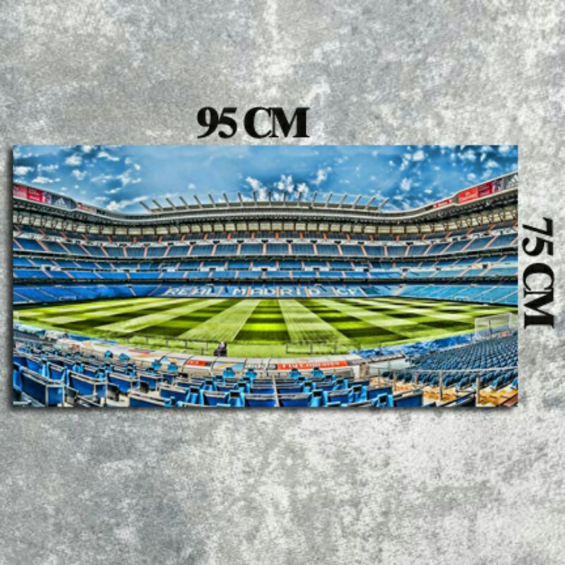 Poster Dinding  Stadion Real Madrid95x75