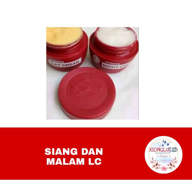 CREAM MALAM LC BEAUTY / CREAM SIANG LC BEAUTY