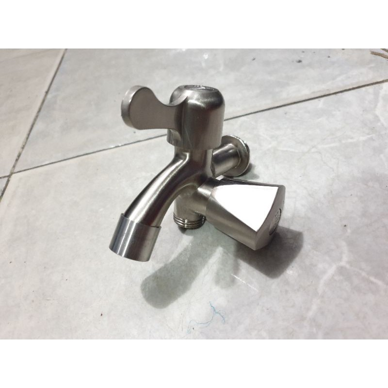 paket shower mandi stainless SUS304 dan kran cabang PROMO