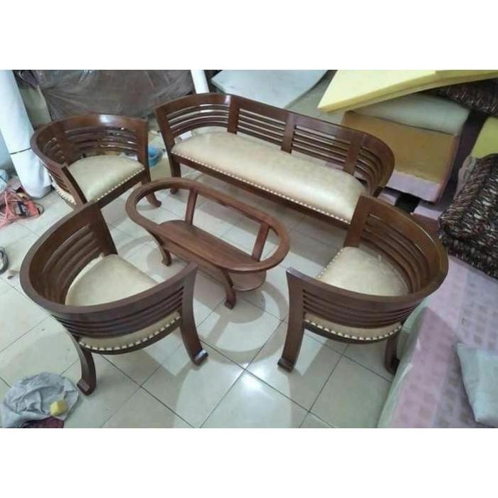 Kursi Tamu Jati Minimalis Cantik/Kursi Ruang Tamu Kayu