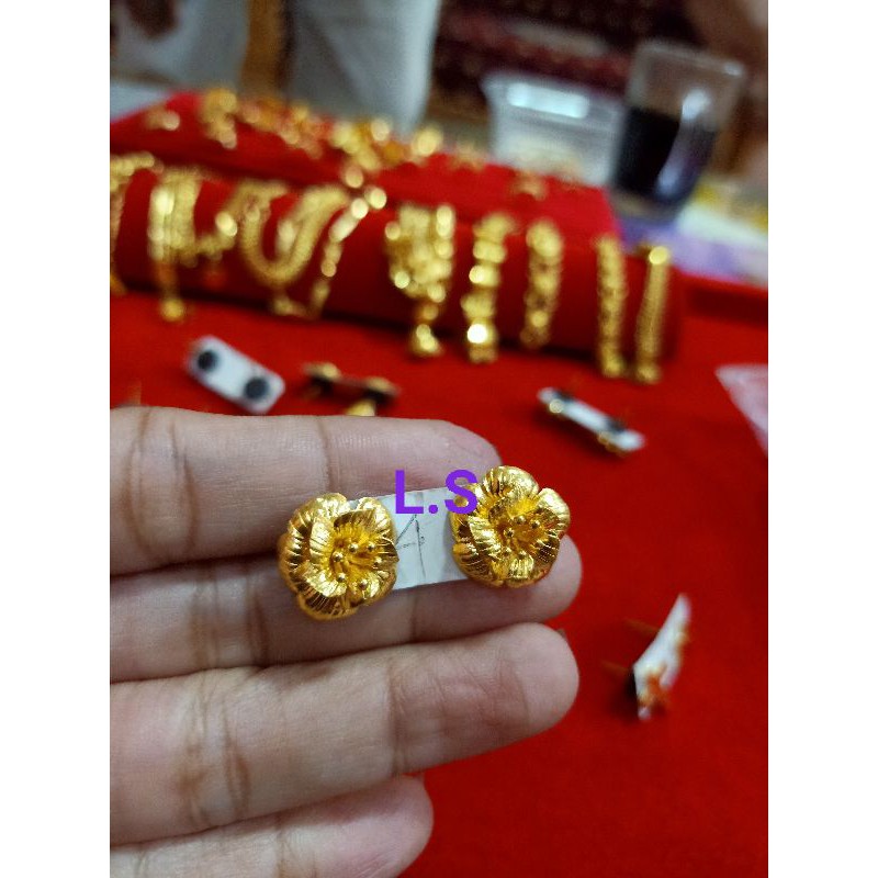 Anting Mas LM London 5 gr 24k 99,9% Lumiana Siregar Emas Toba