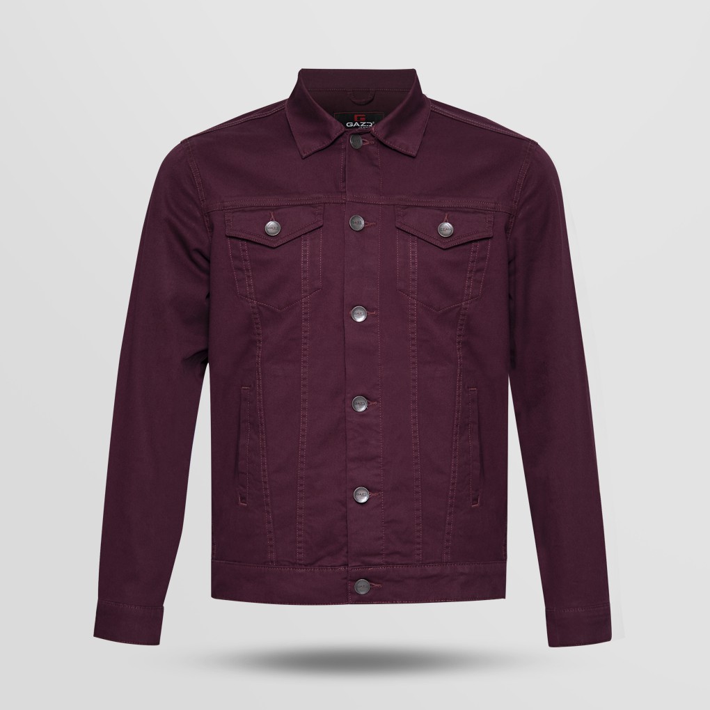 JAKET PRIA ORIGINAL GAZR (JKW 08 REG 10 BURGUNDY)