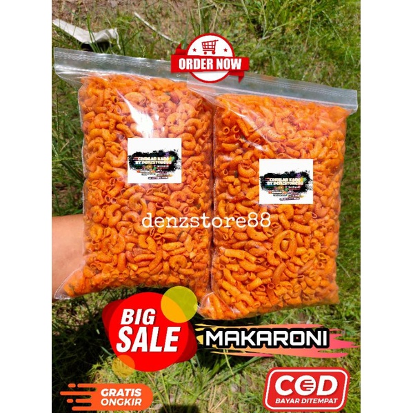 

Cemilan Makaroni Pedas Bantat Makaroni Kriuk Daun Jeruk Kiloan