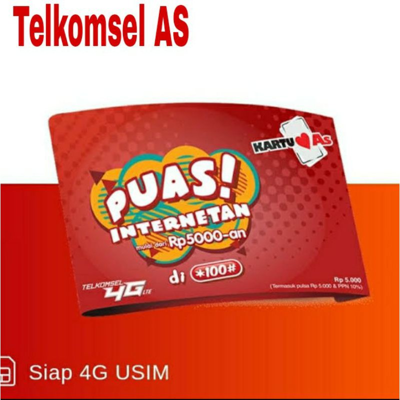 kARTU PERDANA AS PULSA 5RB| PERDANA TELKOMSEL AS