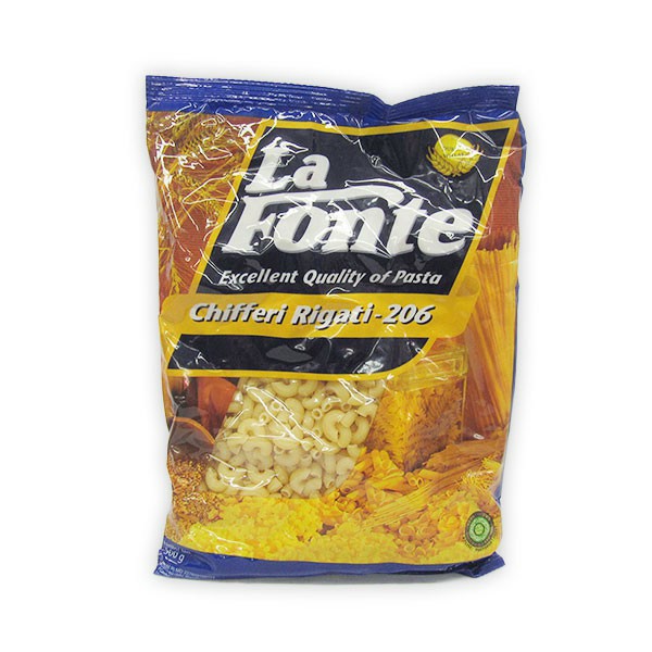 

Gudang Sayur - Lafonte Macaroni 225 Gram