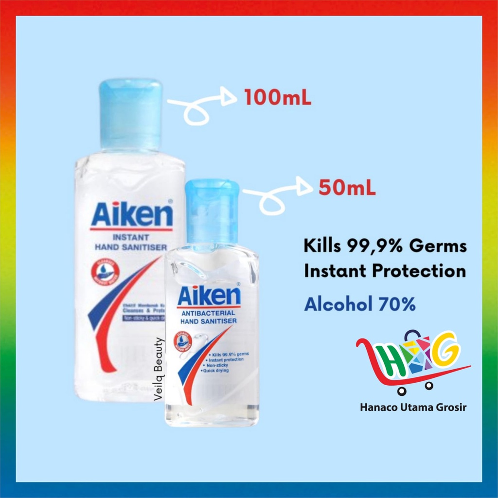 Aiken Instant Hand Sanitizer 100ml