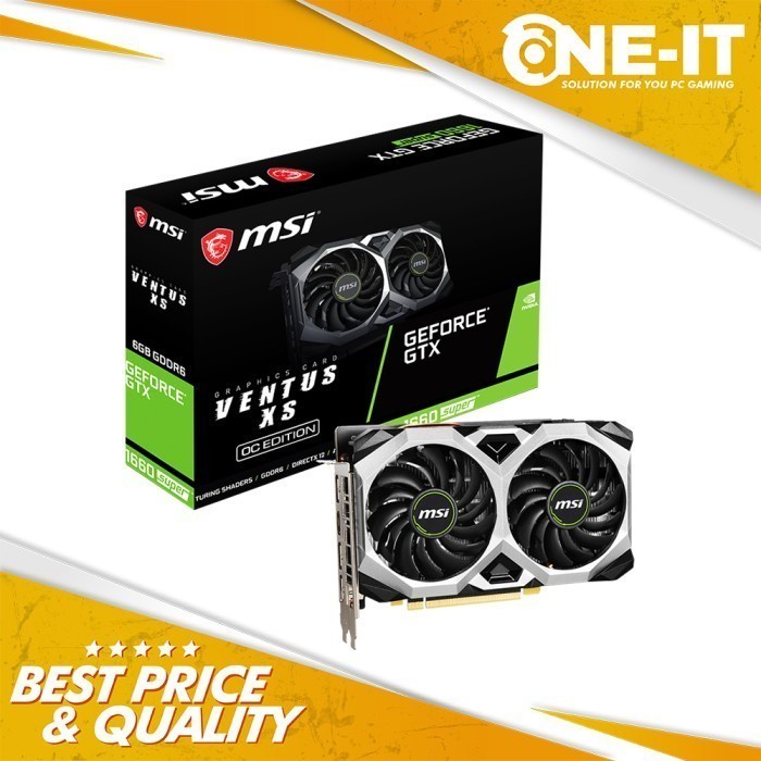 VGA MSI GeForce GTX 1660 SUPER VENTUS XS OC 6GB GDDR6