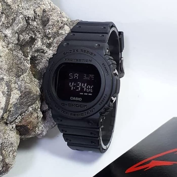 Jam Tangan Casio Gshock DW 5750E Pria/Wanita Bisa Berenang - FullHitam