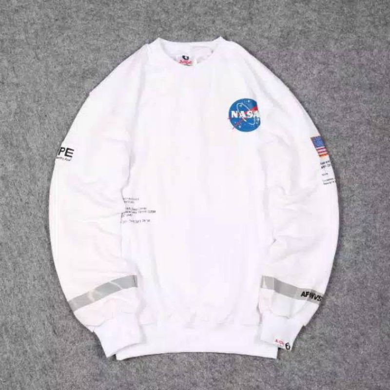 CREWNECK NASA HIGH QUALITY CASUAL HYPE FASHION PRIA