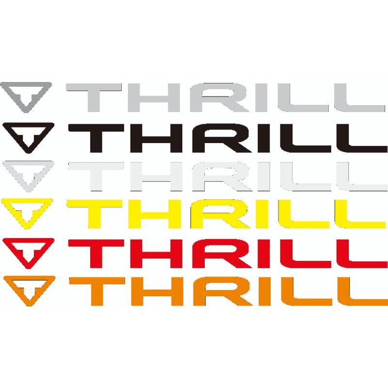 

stiker frame thrill 2 pcs