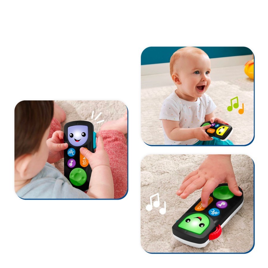FISHER PRICE Laugh &amp; Learn Stream &amp; Learn Remote - Mainan Edukasi Anak