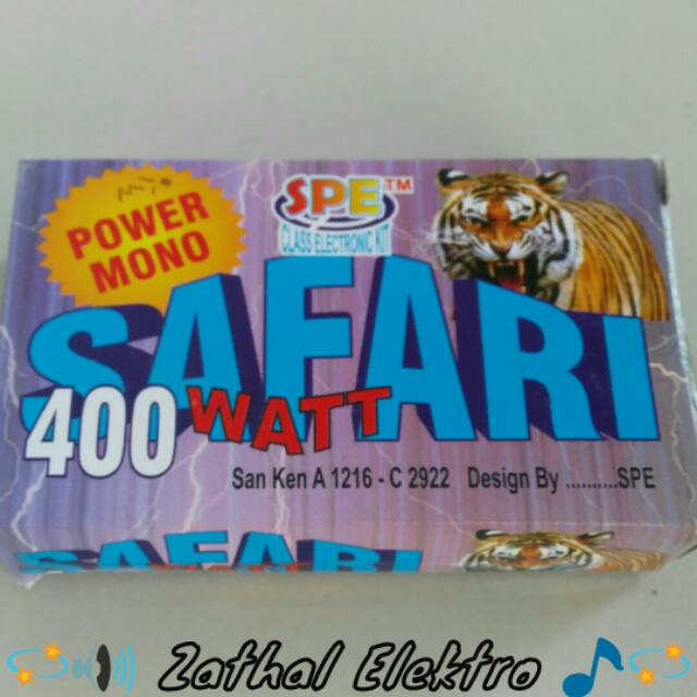 Kit Driver PA. Safari 400 Watt produk SPE